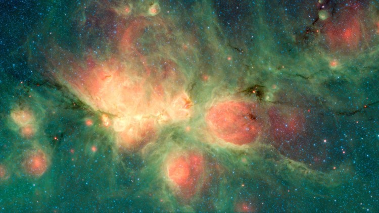 Estrellas recién nacidas crean burbujas en nebulosa Pata de Gato ...
